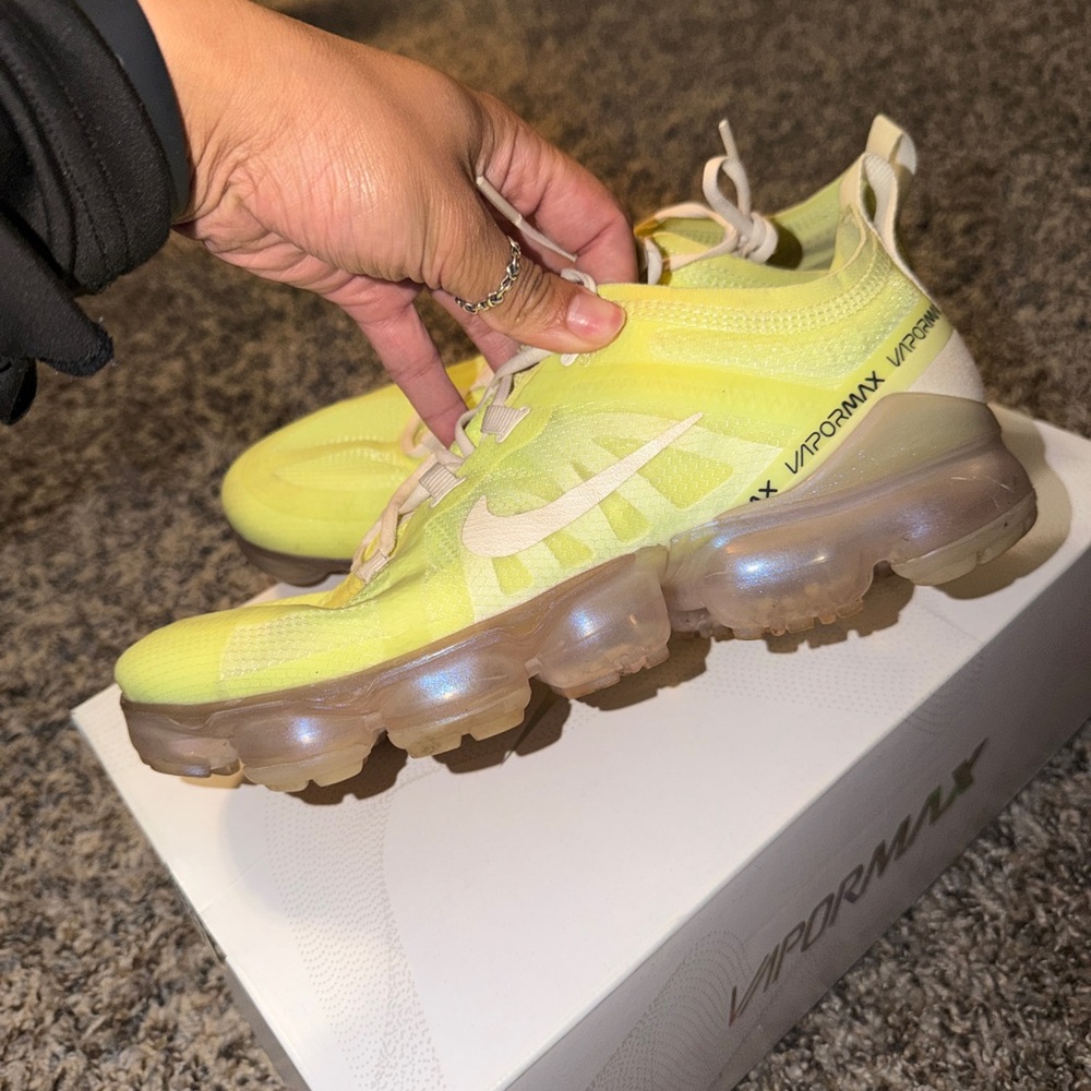 Nike Bright Yellow Athletic Shoes - Picture 3 of 5